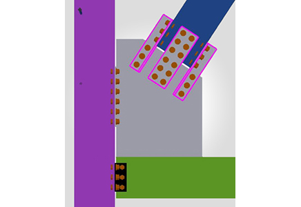 Omega Sand Plant Connection Design Model Thumbnail