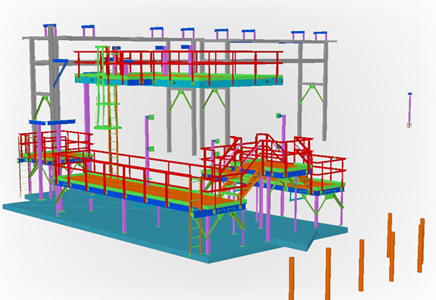 HDN Compressor Platform - 3D Model Thumbnail