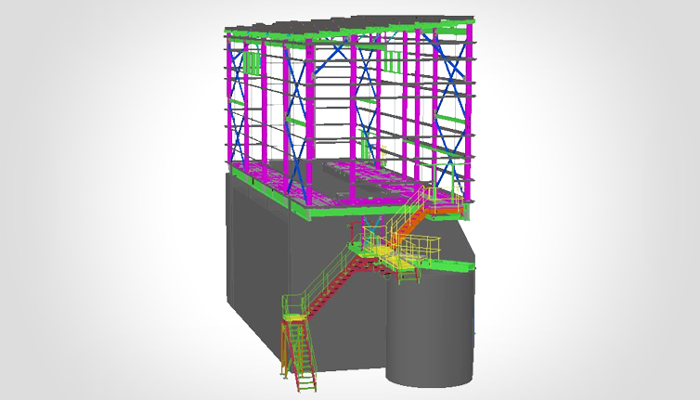 Filter Press Plant – BIM Model