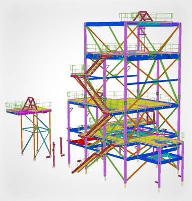 Sand Classification and Wash Facility - 3D Model