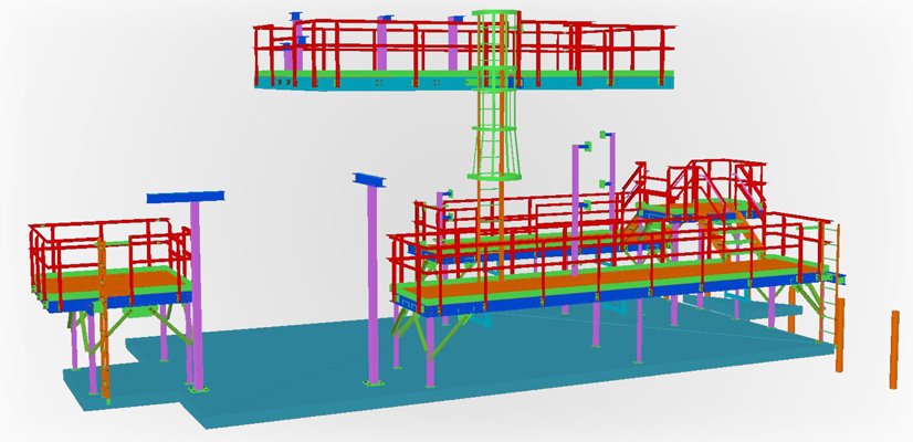 HDN Compressor Platform – 3D Model 2